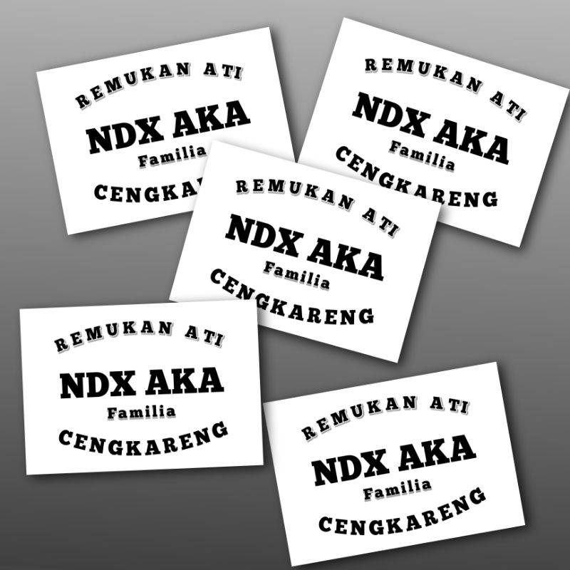 STICKER VYNIL custom