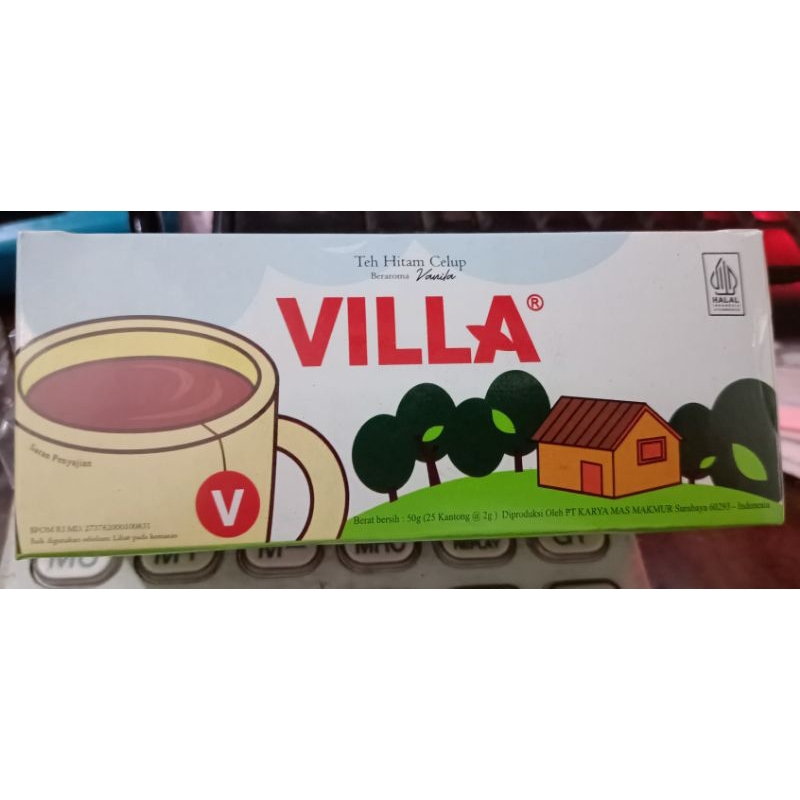 

Teh villa kotak isi 25pcs