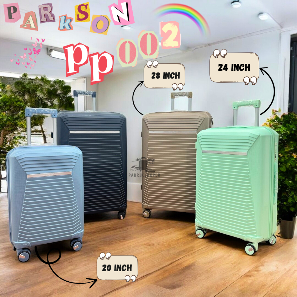 KOPER PARKSON 28INCH TYPE PP002 BIG SIZE DOUBLE ZIPPER