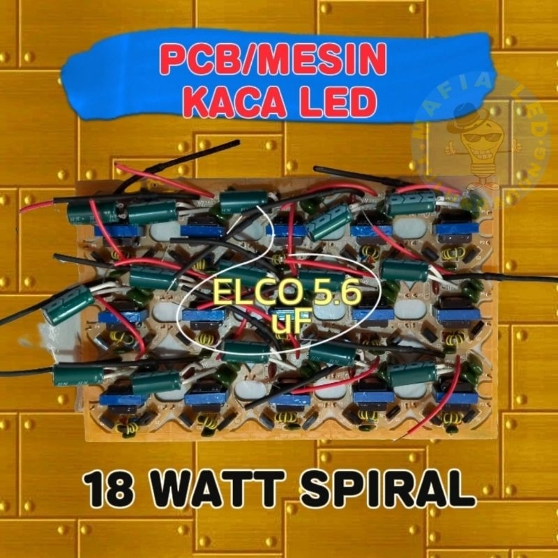 LED MESIN/LHE/MESIN KACA/MESIN LHE/WATT U/WATT SPIRAL/18w, 23w, 35w/42w, 45w, 65w