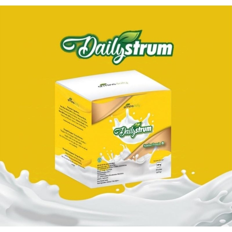 

Susu Dailystrum atau Susu Kolostrum Arminadaily 1 box isi 10 Sachet