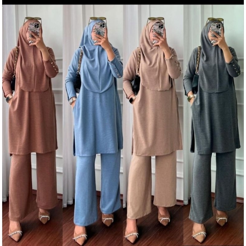 One Set Tunik Rubiah