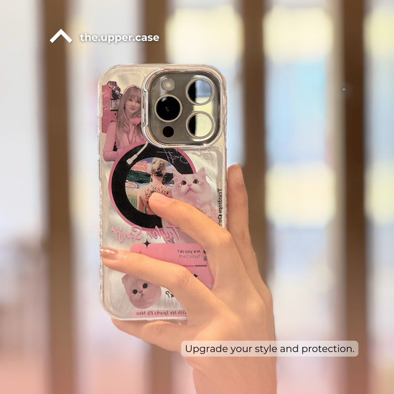 Premium Case iPhone 16 Pro Max Taylor Swift Cats ST07E
