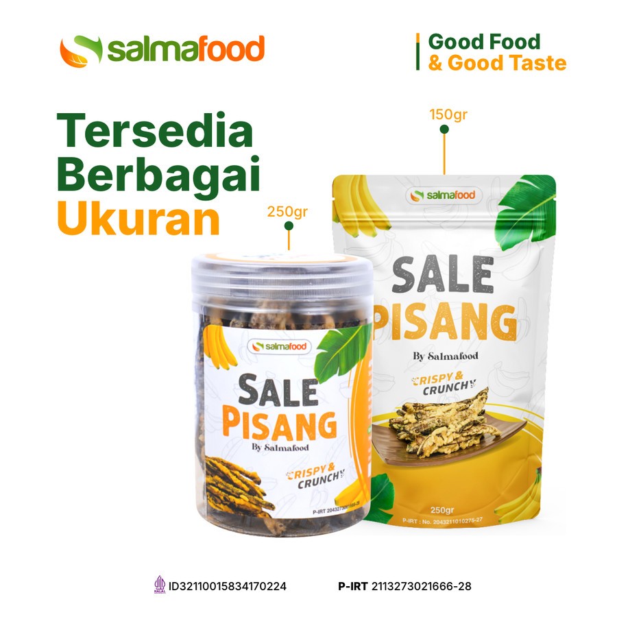 

Sale Pisang Kering Manis Renyah Kriuk Salmafood
