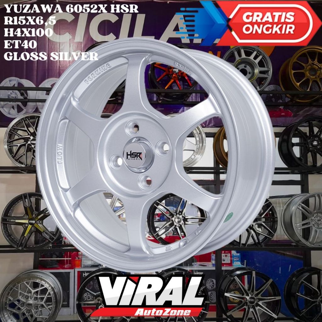 Velg Mobil BRIO , YARIS , JAZZ , AGYA , AYLA , HSR YUZAWA RING 15 R15