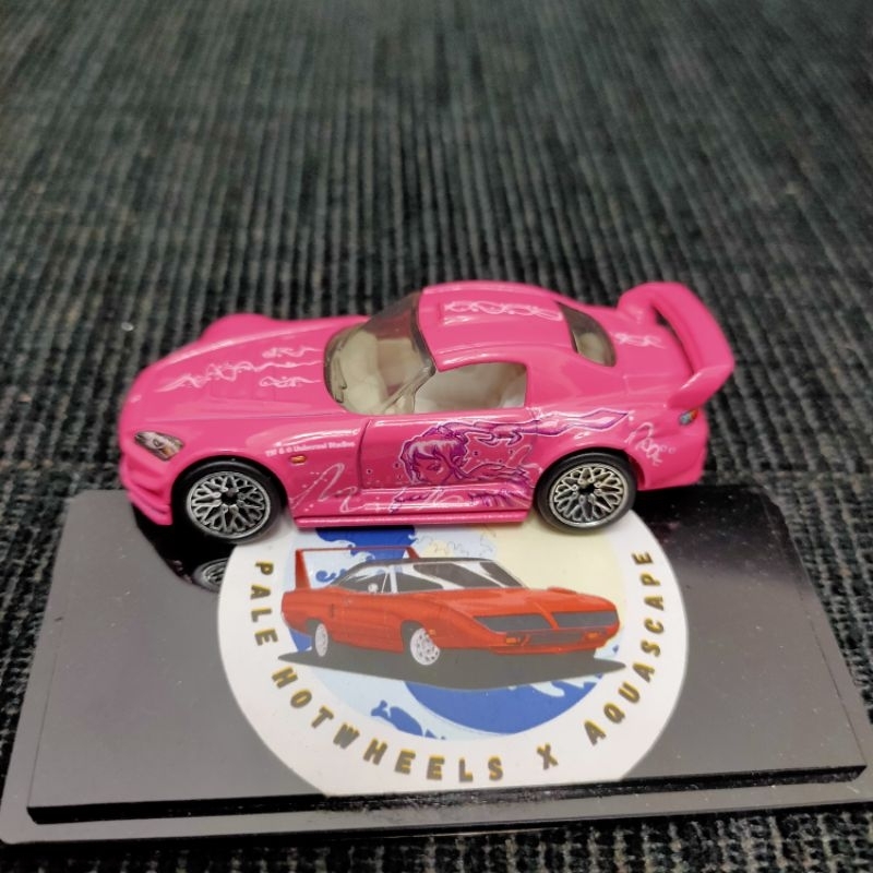HOT WHEELS HONDA S2000 SUKI PINK QUICK SHIFTER PREMIUM  LOOSE  RARE