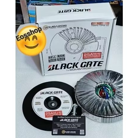 Trafo Toroid Trafo Donat Blackgate 25A 56V & 42V Tipis