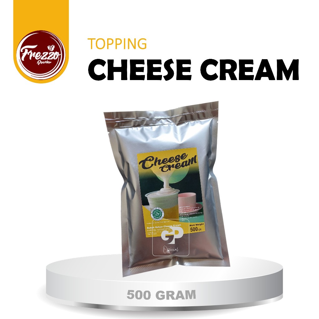 

Powder Cream Cheese 500 gram Topping Bubuk Cheese Cream Rasa Keju Frezzo Grosir Powder