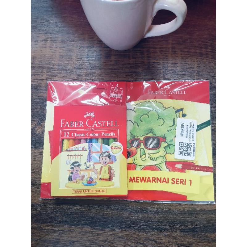 

set mewarnai faber castell gimmick dancow