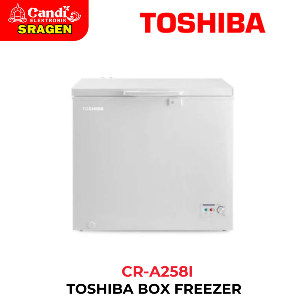 TOSHIBA Box Chest Freezer 200 Liter - CR-A258I