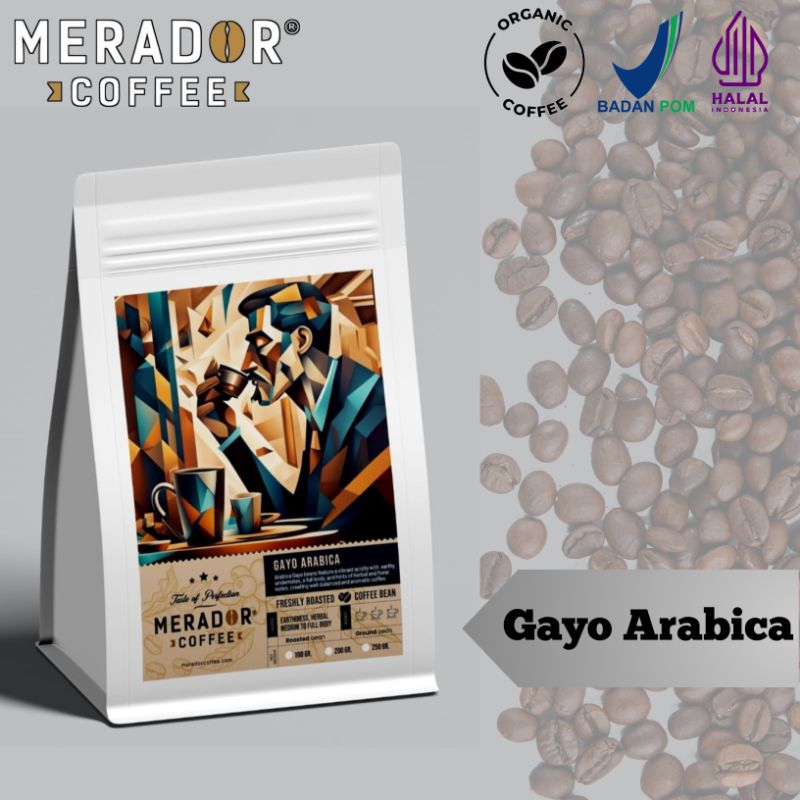 

[Merador Coffee] KOPI GAYO ACEH jenis kopi GAYO ARABICA (646) 100% Origin Coffee Espresso Bubuk