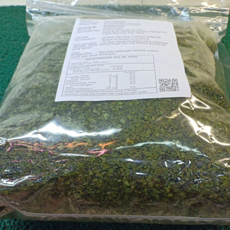 

Ao Nori / Rumput Laut Tabur / Bubuk Nori 500gr