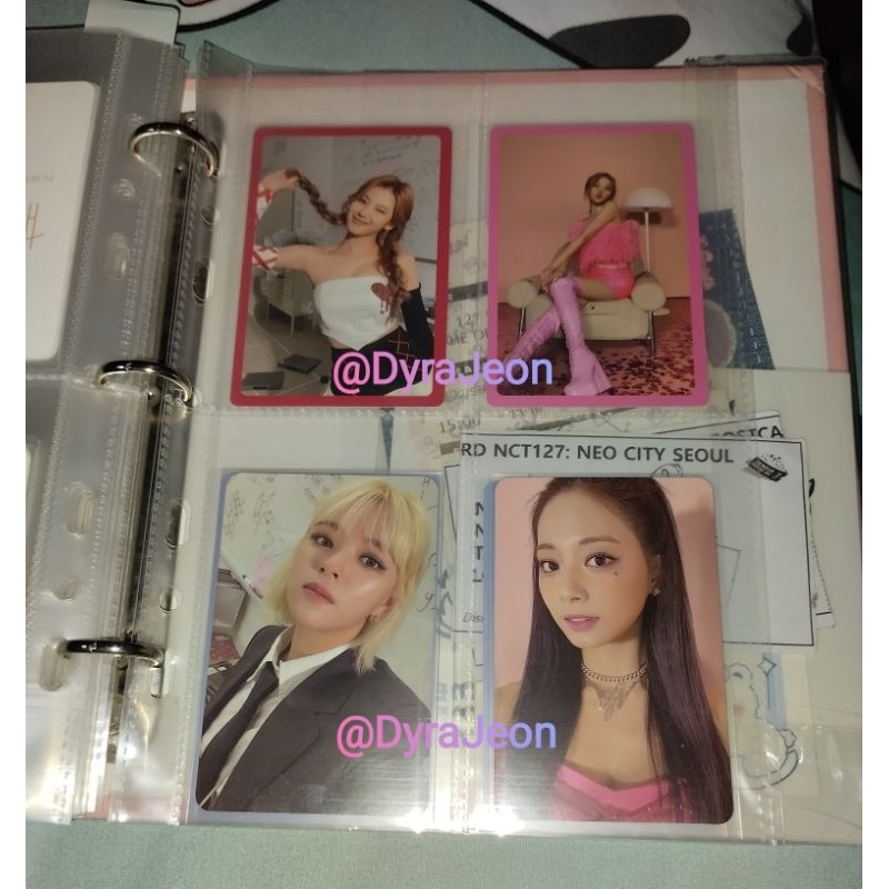 Twice Scientist Jeongyeon Tzuyu Sana Taste of Love Tasting Card Mina
