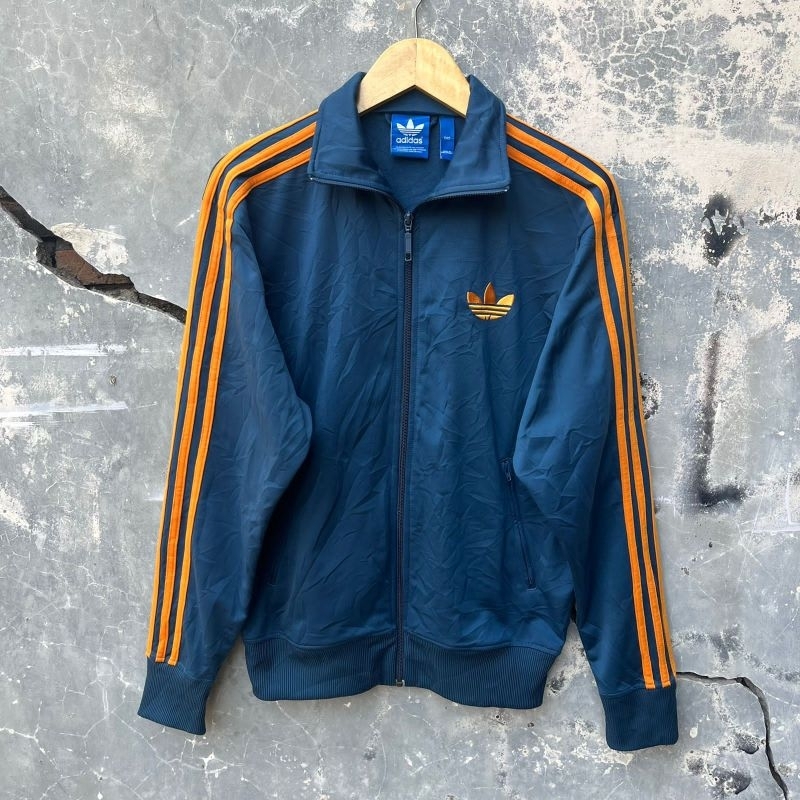 Tracktop Adidas Firebird Navy Gold