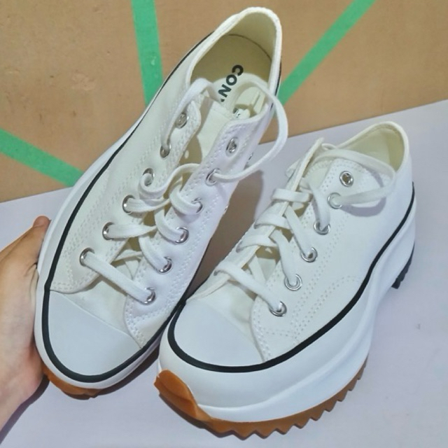 CONVERS RUN STAR HIKE LOW WHITE