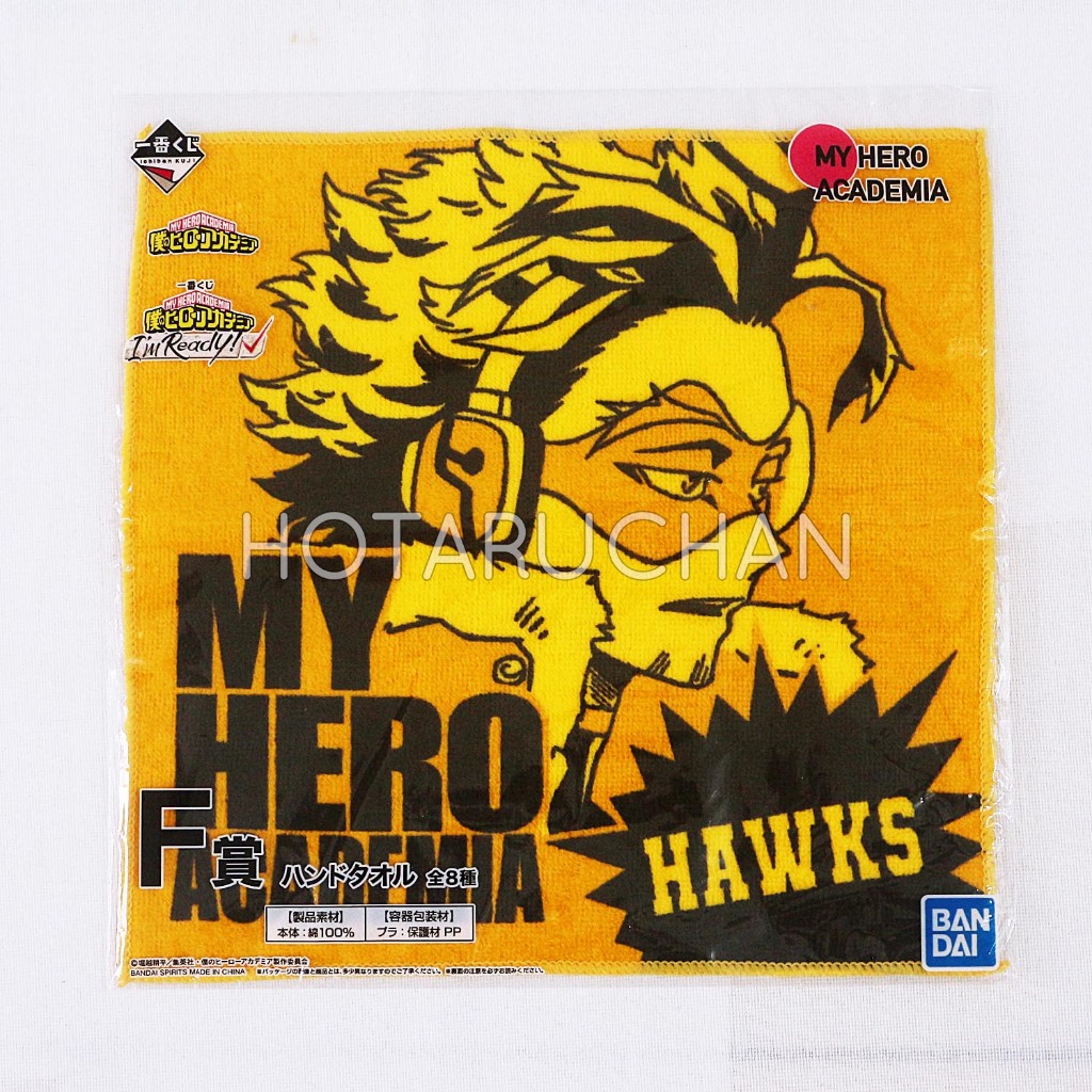 [OFFICIAL] Ichiban Kuji My Hero Academia I'm Ready Mini Towel - Hawks