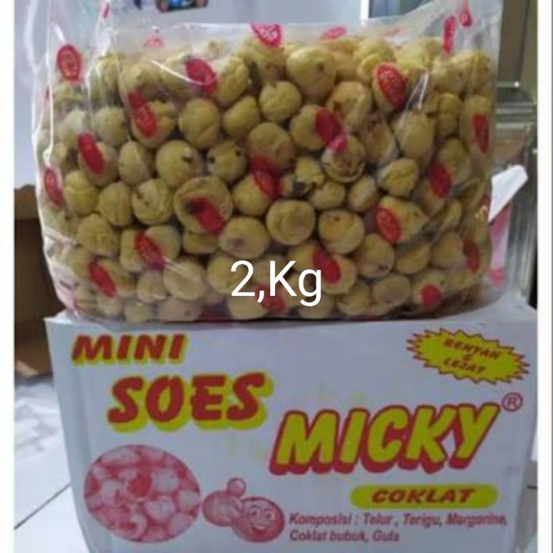 

Soes Cokelat Lumer/sus chocolate cemilan instan Netto 2KG