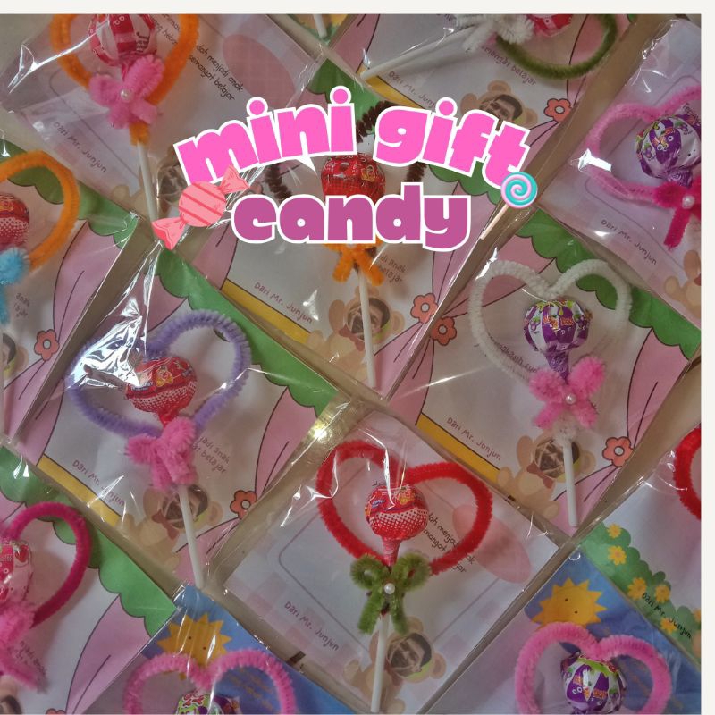 

(MINIMAL ORDER 5 PCS) MINI GIFT CANDY /PERMEN GIFT/HADIAH WISUDA SEMPRO