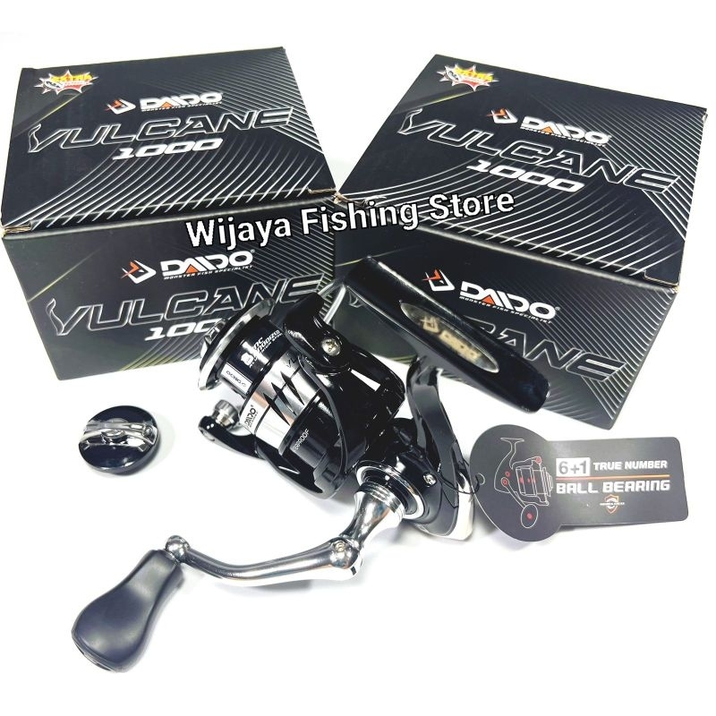 Reel Pancing Daido Vulcane 1000 2000 3000 4000 6000 POWER HANDLE SEAL DI TUTUP SPOOL