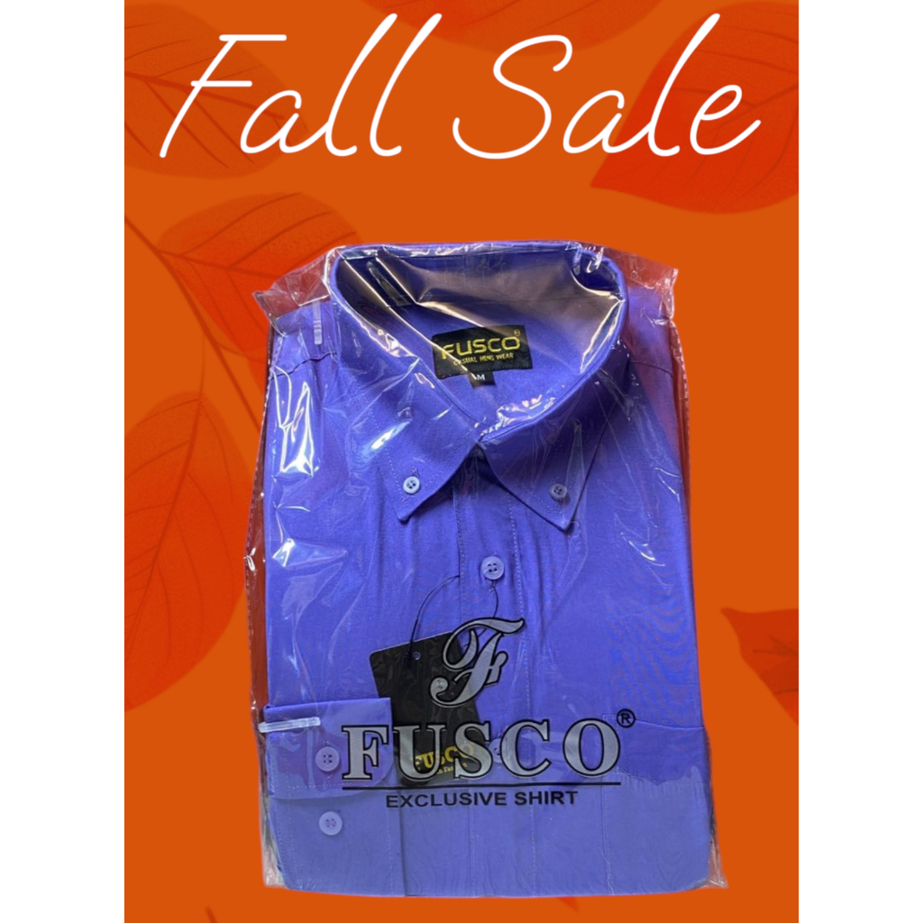 Kemeja Fusco Ungu Muda✓Kemeja Polos Lengan Panjang✓Kemeja Pria Polos✓Kemeja Polos