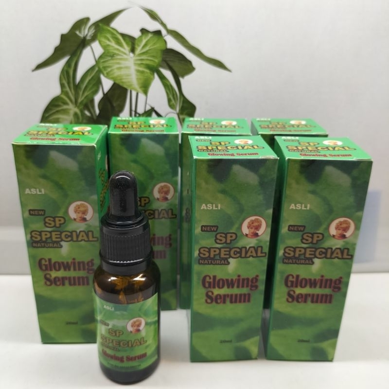 6 PCS SERUM NEW SP HIJAU GLOWING SERUM 20ML