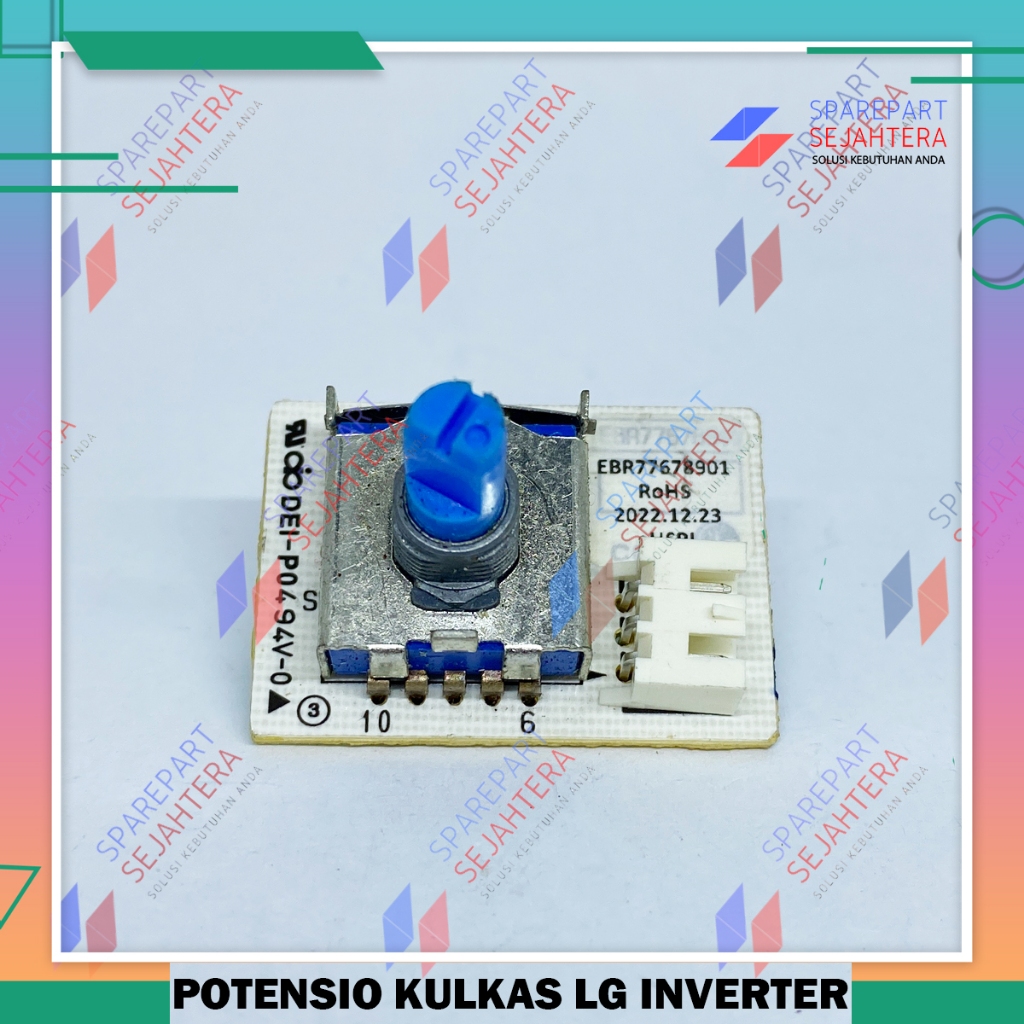 POTENSIO PENGATUR SUHU KULKAS LG INVERTER ROTARY THERMOSTAT ASLI ORIGINAL