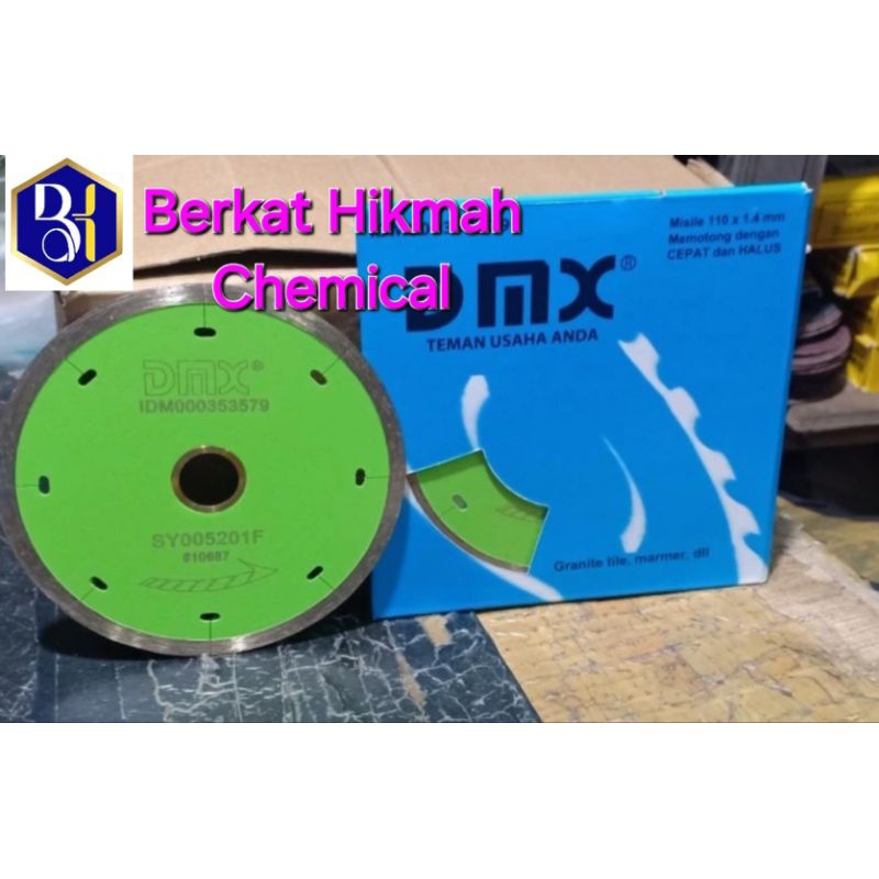 DMX Diamond Wheel Potong 4"/Mata Pisau Keramik,Marmer,Granit ORI