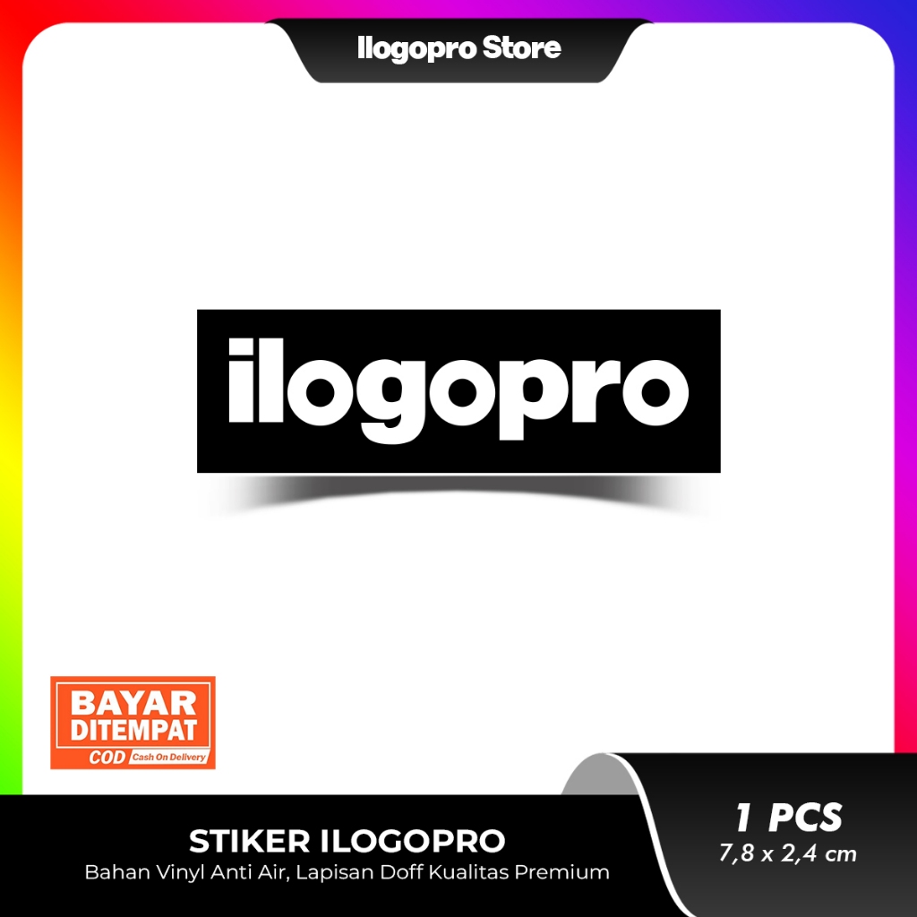 

Stiker Ilogopro (Bijian) | Bahan Vinyl Anti Air Doff Premium