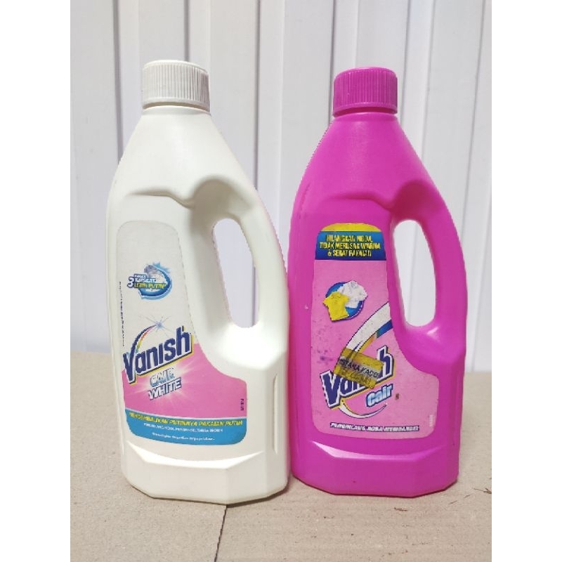 vanish botol 500 ml vanish cair pink/ vanish cair botol putih vanish penghilang noda pakaian