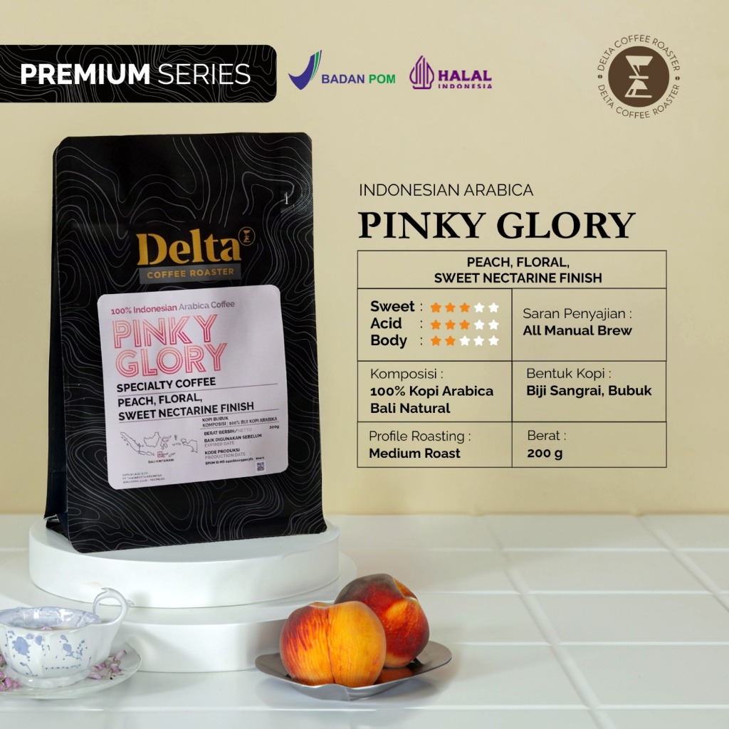 

Pinky Glory - Arabika Premium Coffee Bali Kintamani Natural Proses Karana Global