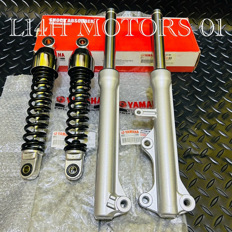As shock Tabung + Shockbreaker Yamaha Jupiter Z burhan Jupiter Z lama (Silver)