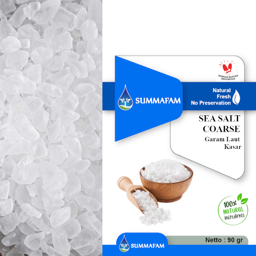 

Summafam Natural Sea Salt Coarse - Garam Laut Organik Kasar