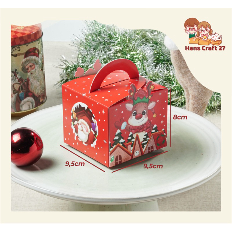 

Gift Box Natal || Box Hampers Natal || Mini Handle Box