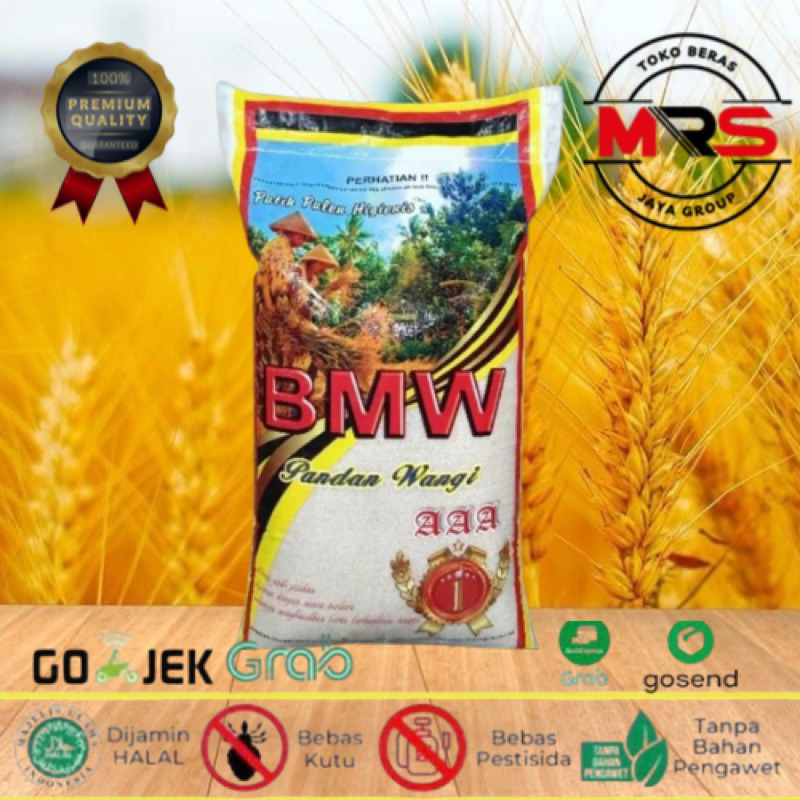 

BERAS BMW PANDAN WANGI AAA 5KG/10KG/20KG