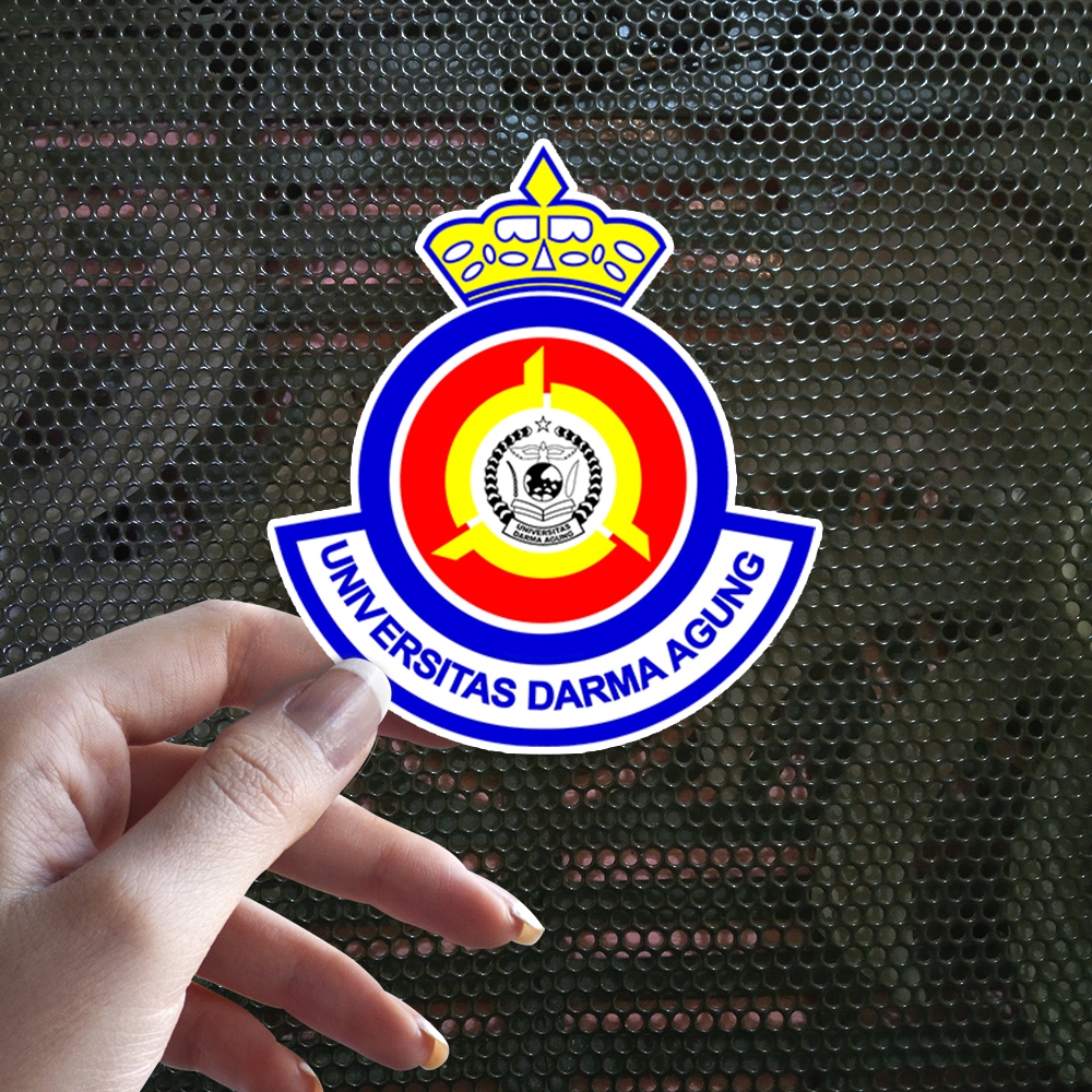 

Sticker Decal Vinyl Tahan Air Universitas Darma Agung