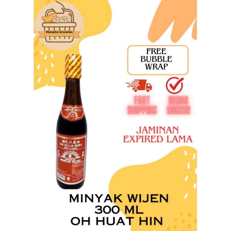 

Oh Guan Hin Minyak Wijen 300 ML Sesame Oil HALAL