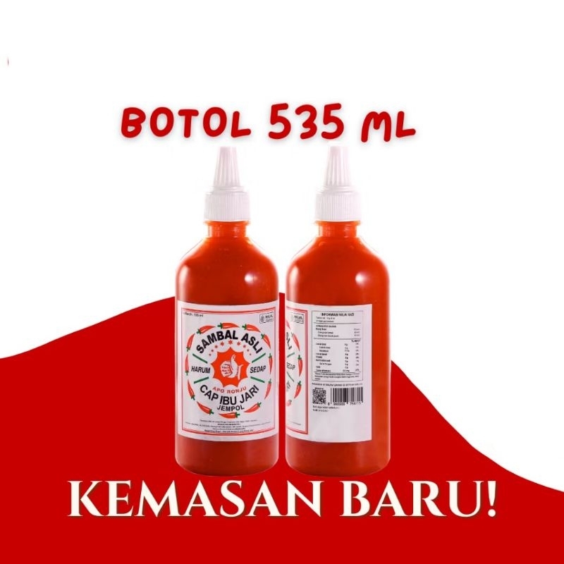 

Sambal Asli Cap Ibu Jari Jempol 535ml