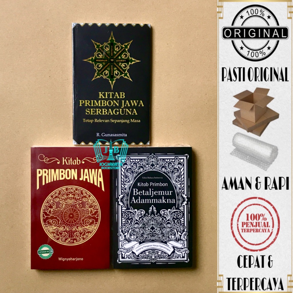 Buku Kitab Primbon Jawa Lengkap - Buku Original