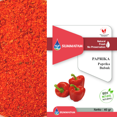 

Summafam Paprika Powder - Paprika Bubuk