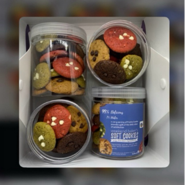 

Frothe Kuni Cookies Mini - Original - Redvelvet - Matcha - Double Choco