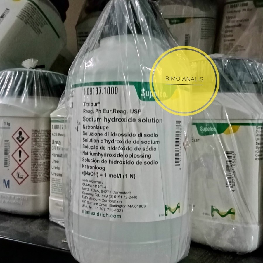 Sodium Hydroxide Solution 1L MERCK 109137 / Larutan NAOH