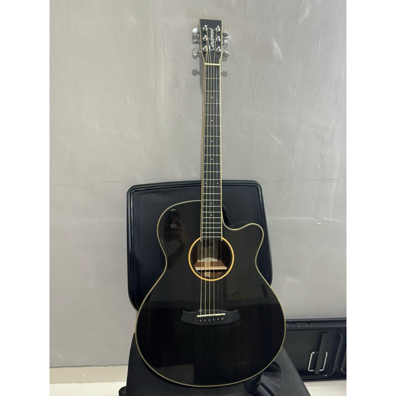 Tanglewood TW 4 E BS Winterleaf Black Shadow Glossy
