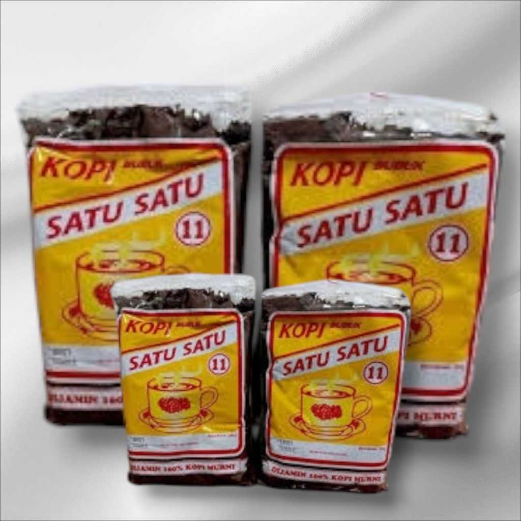 

[TERMURAH] Kopi Bubuk Satu Satu Kemasan 250g Aroma Wangi