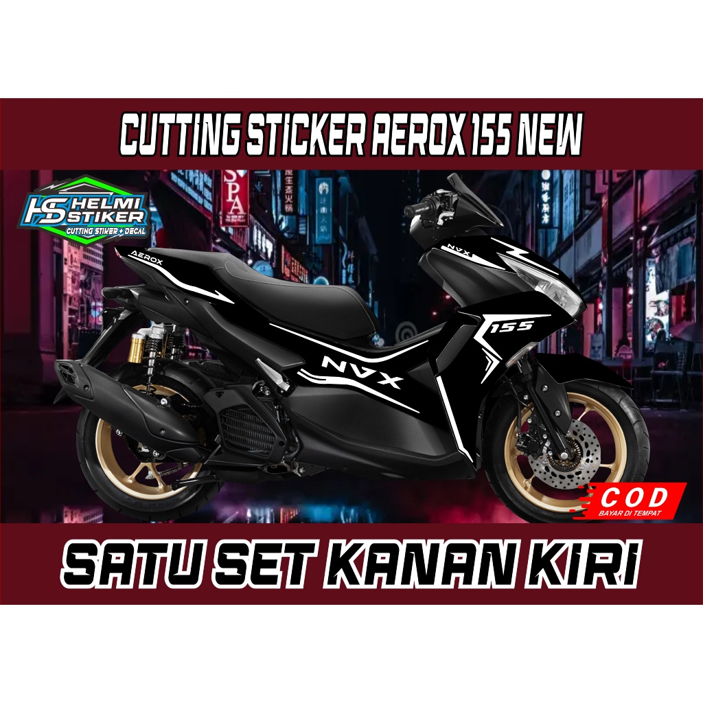 CUTTING STICKER/STRIPING AEROX 155 NEW || AEROX 155 NEW STRIPING VARIASI