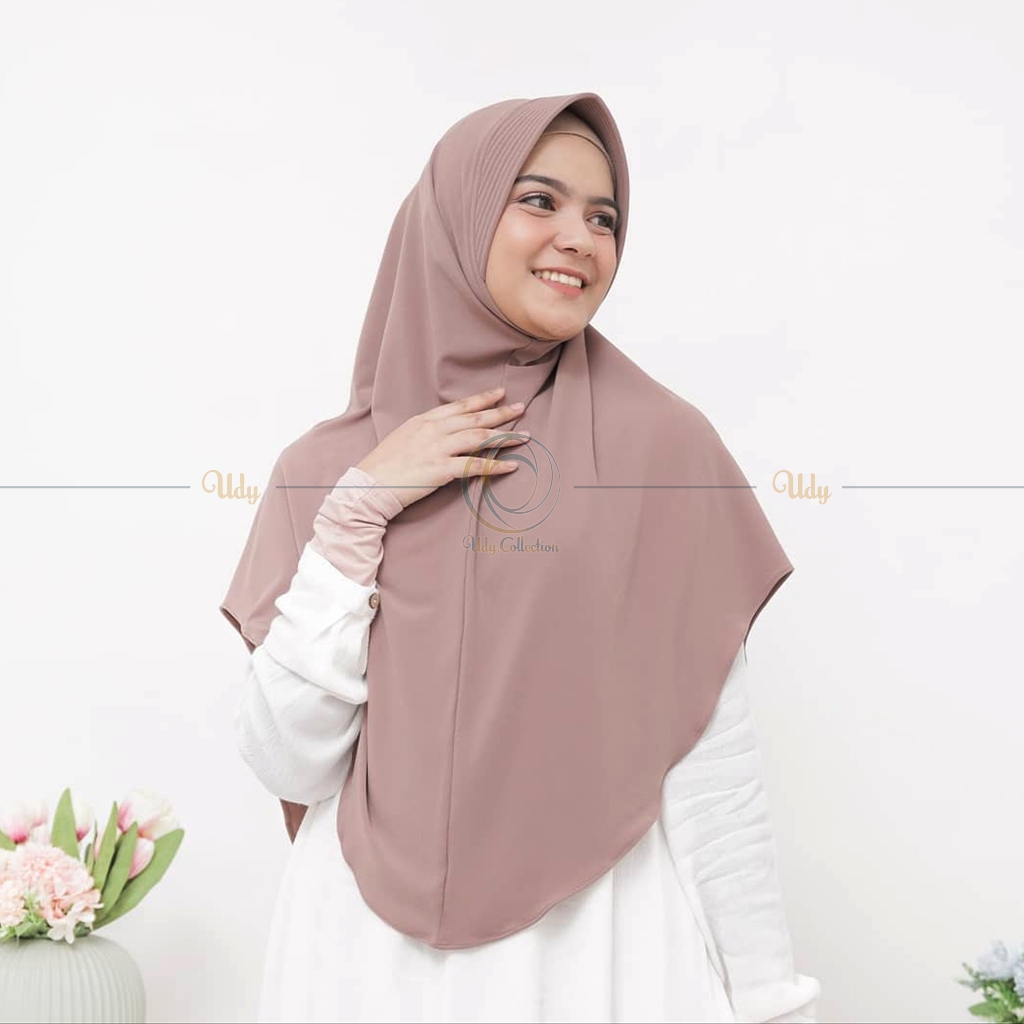Bergo Hamidah Instan Jersey Ukuran L
