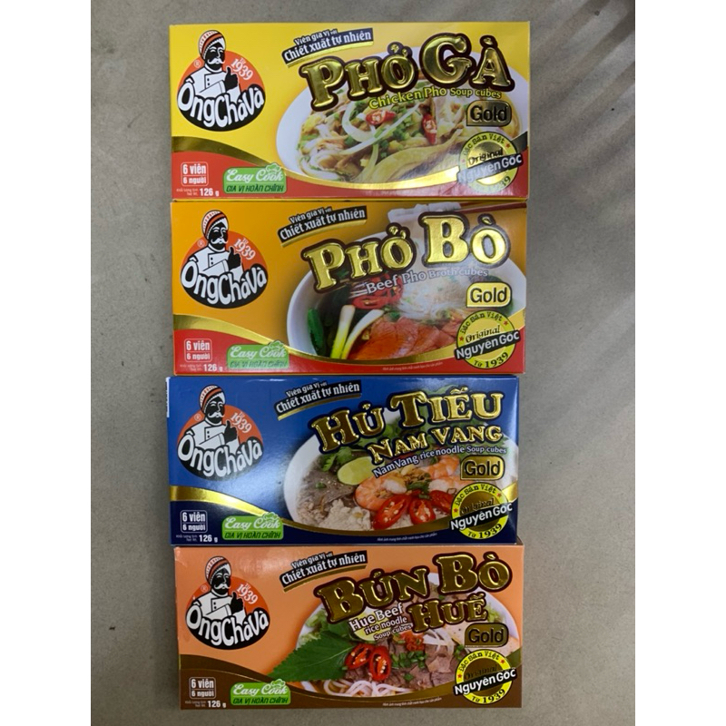 

Ong Chava, Pho Cube Seasoning, Bumbu pho bo, pho ga, Makanan Vietnam