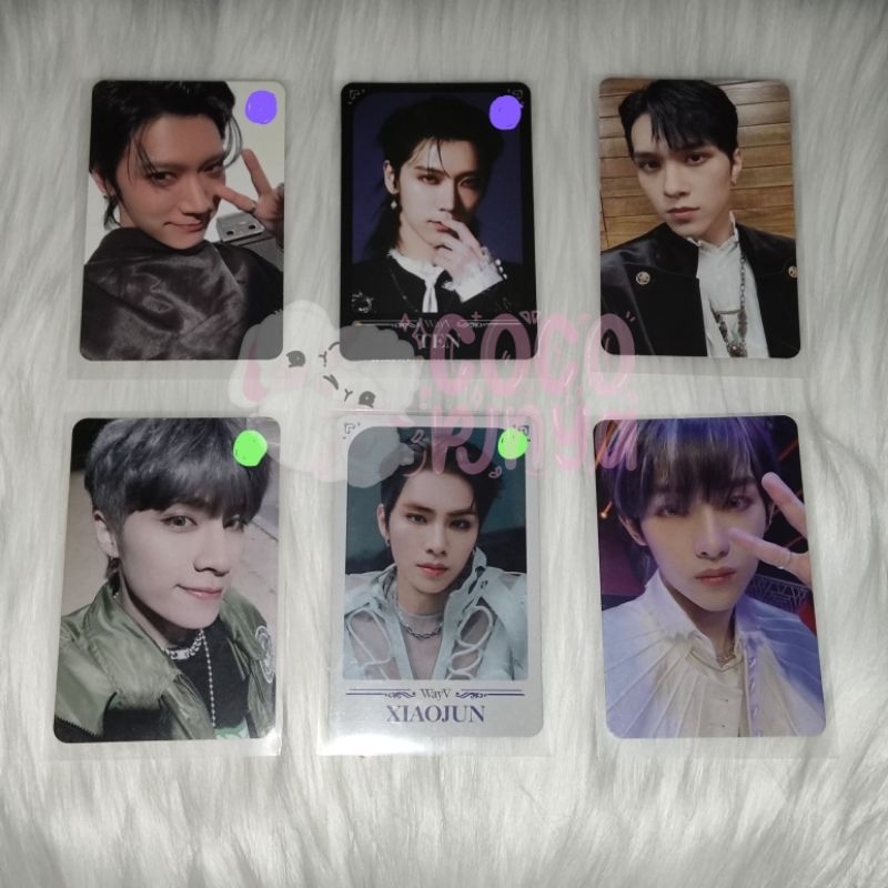 WAYV PHANTOM PHOTOCARD TEN WINWIN XIAOJUN HENDERY TC TRADING CARD PHOTOCARD PC POCA