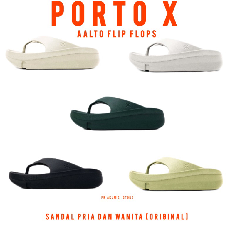 Porto X Official Aalto - Sandal Jepit Porto X | Sandal Pria | Sandal Wanita