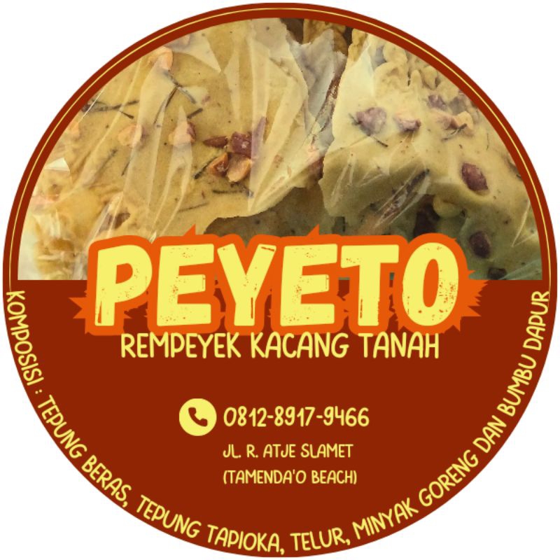 

Rempeyek kacang tanah 1000ml