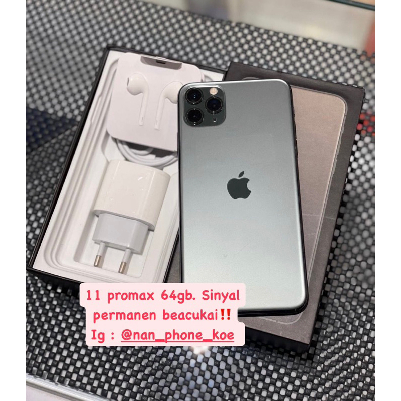 IPHONE 11 PROMAX IMEI PERMANEN BEACUKAI.